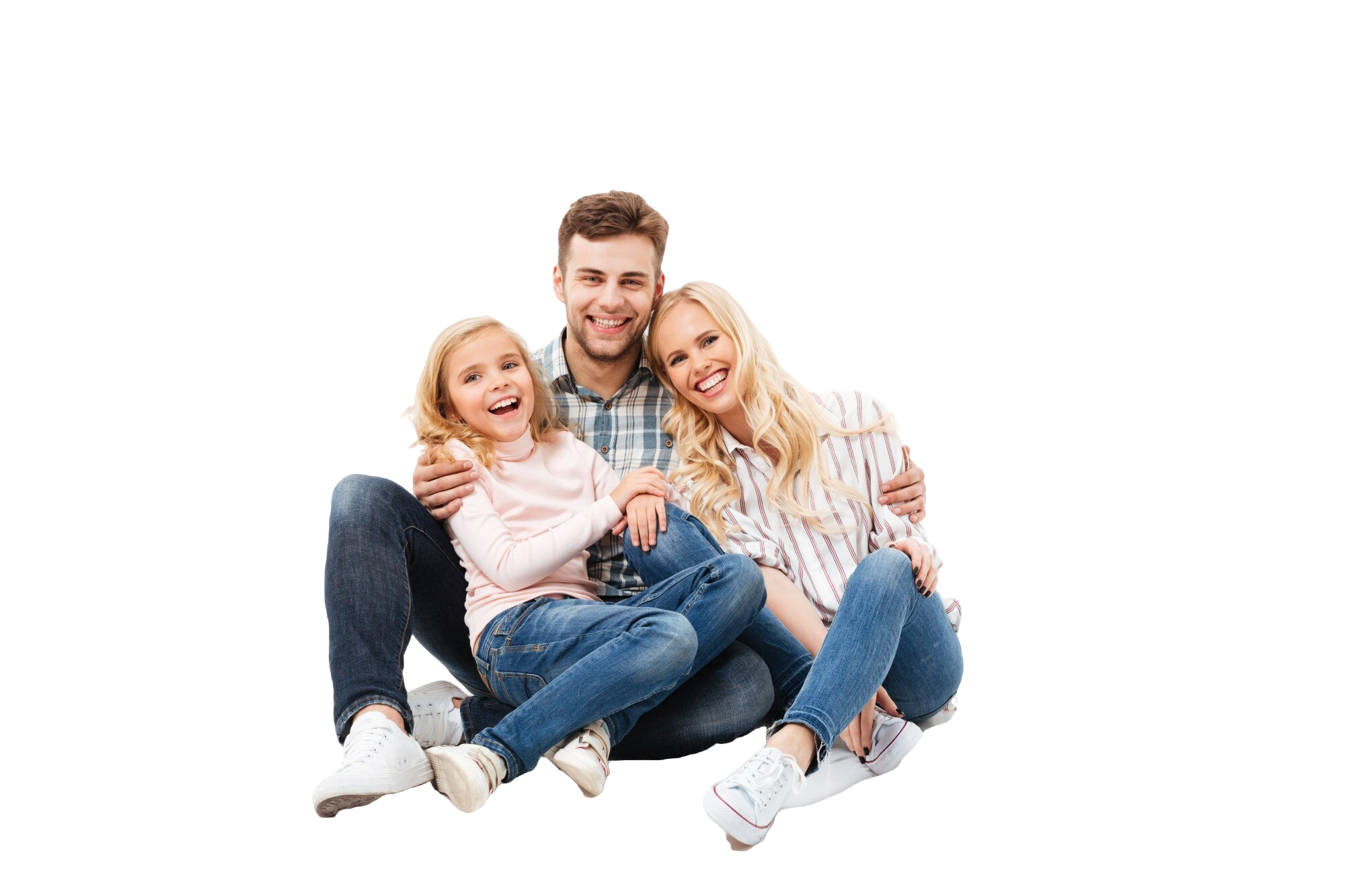 משפחה מנהלת תקציב בית עם KeepInTax